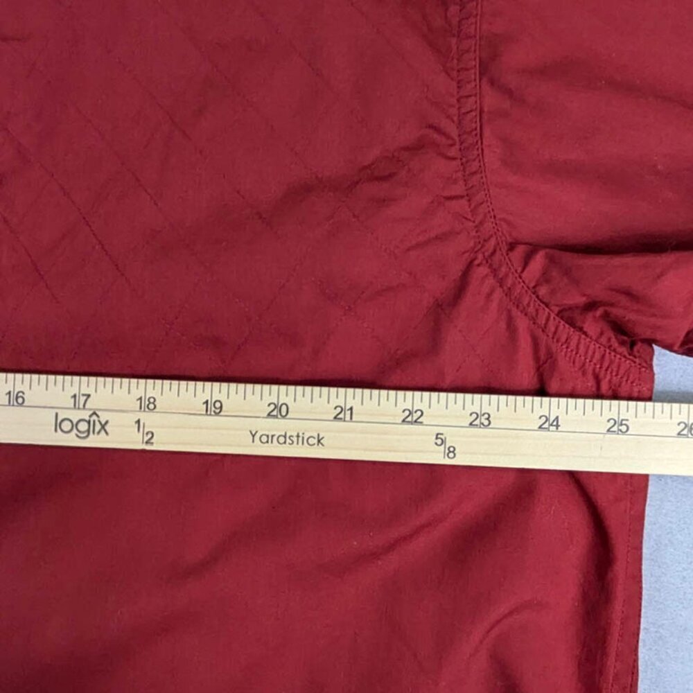 Orvis Button Up Shirt Mens‎ Large Red Outdoor Hunting Fishing Vented Long Sleeve - Picture 8 of 13